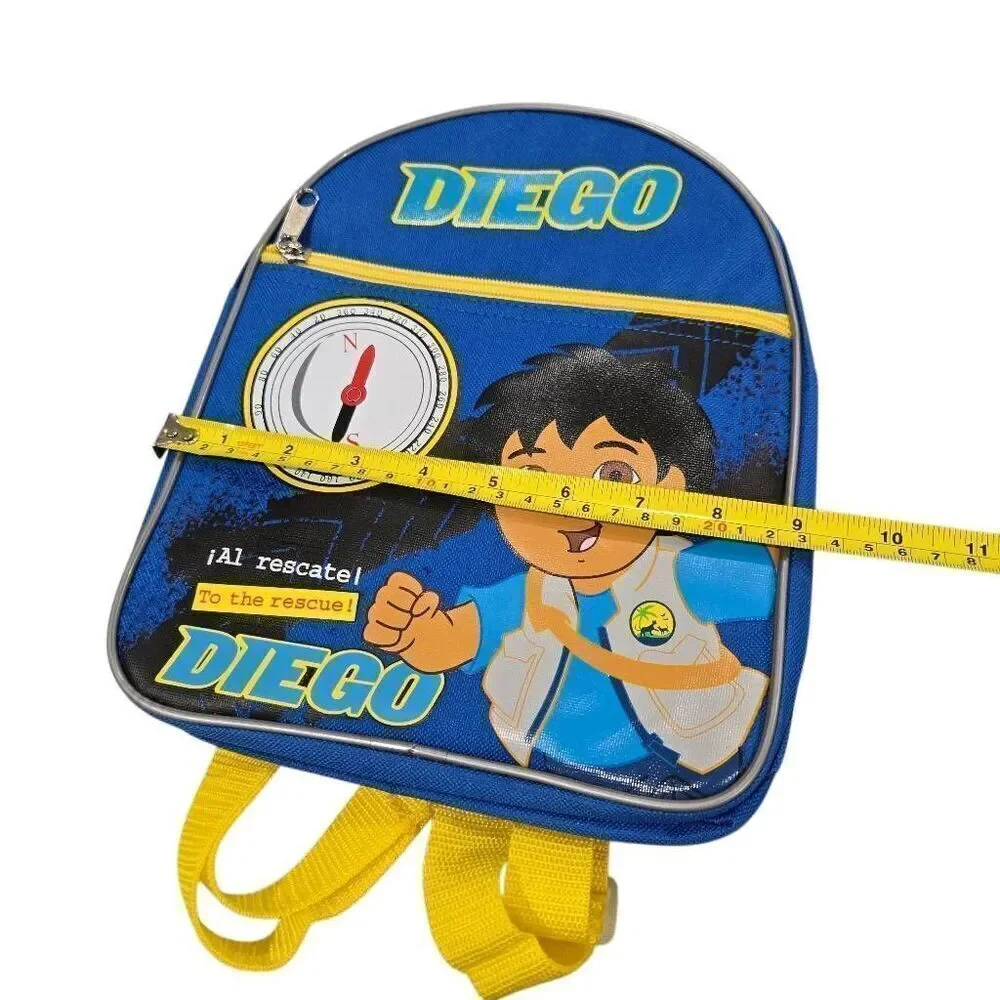 Go Diego Go Mini Backpack Vintage Nick Jr 2009 Kids Bag To the Rescue New w/ Tag